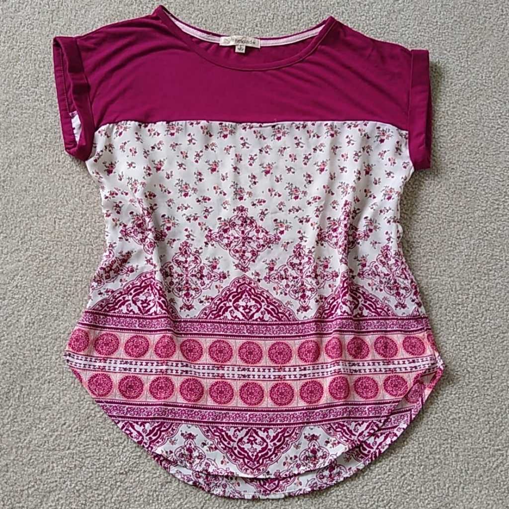 Top, Multi Colored